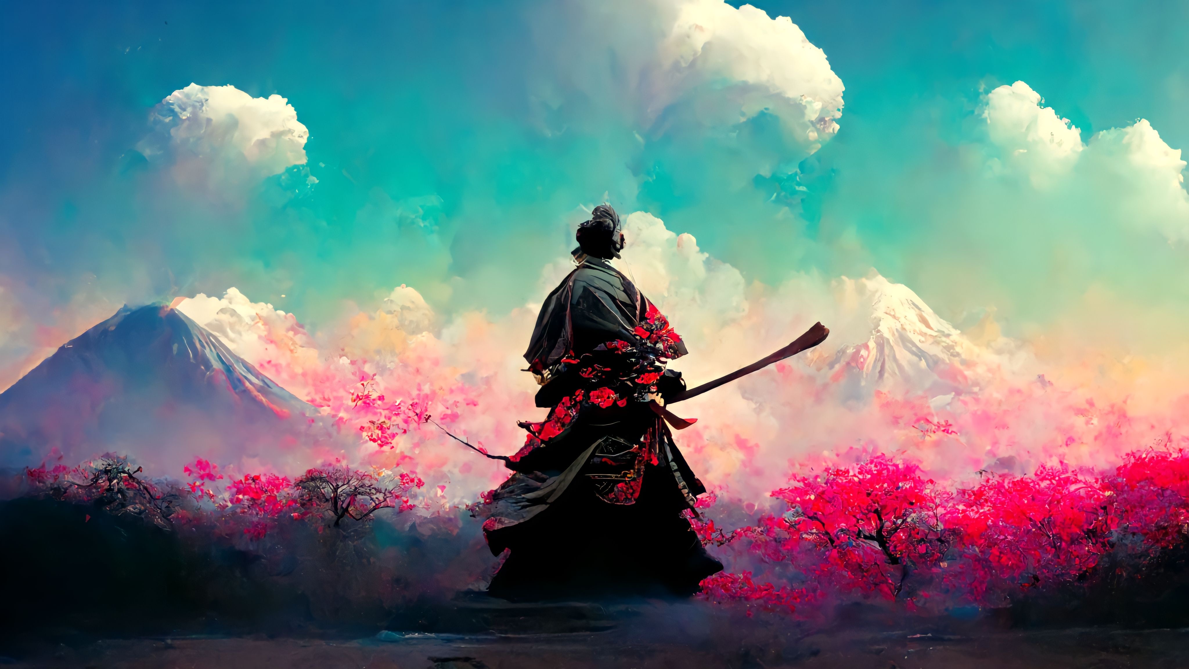 Cherry Blossom Samurai